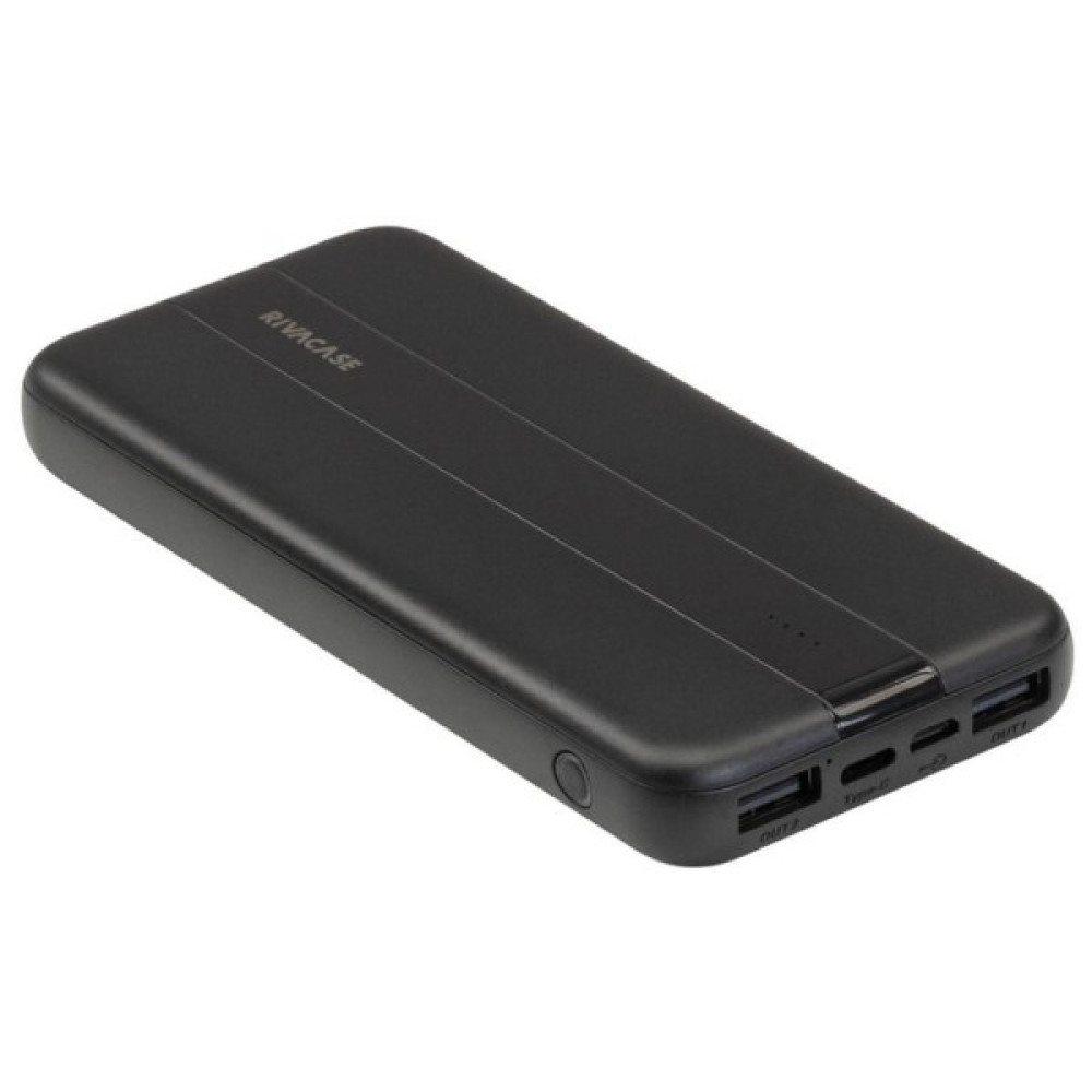 Батарея універсальна RivaCase 10000mA, 10W, black (RIVAPOWER VA2041 (Black))
