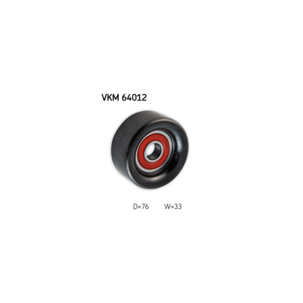 Ролик натягувача ременя SKF VKM 64012 Ролик натягувача ременя SKF VKM 64012