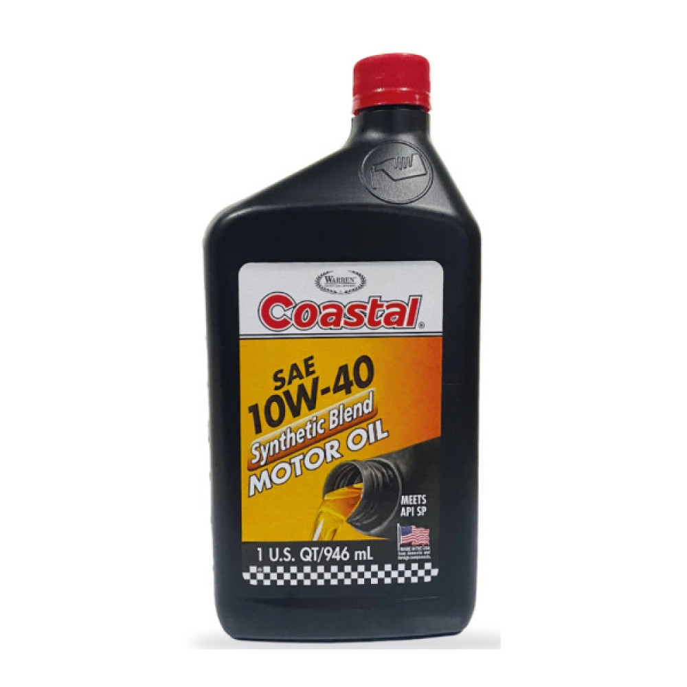 Моторна олива Coastal Synthetic Blend 10W40 0,946л
