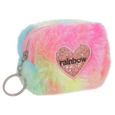 Гаманець дитячий Cool For School Брелок пухнастий Rainbow (CF87111)