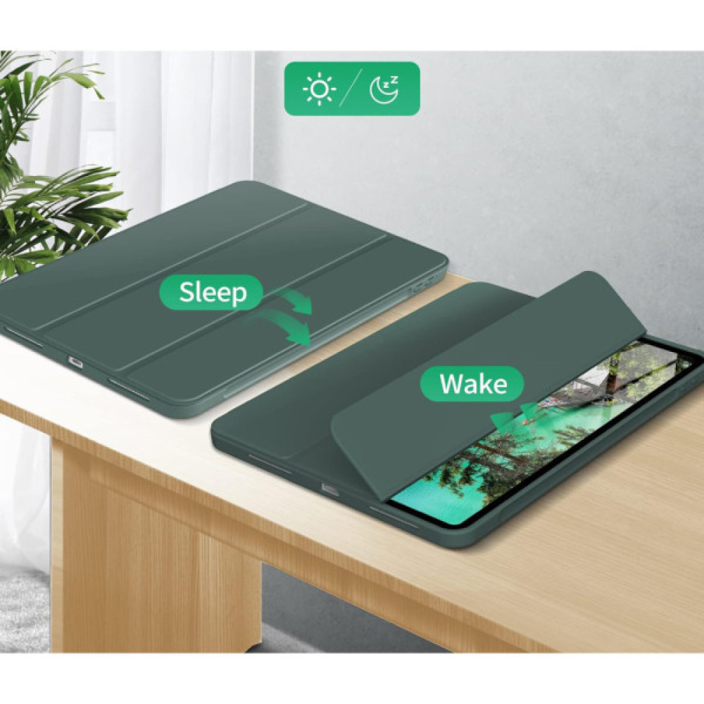 Чохол до планшета BeCover Tri Fold Hard TPU Apple iPad Pro 11 2020/2021/2022 Dark Green (711110) Чохол до планшета BeCover Tri Fold Hard TPU Apple iPad Pro 11 2020/2021/2022 Dark Green (711110)