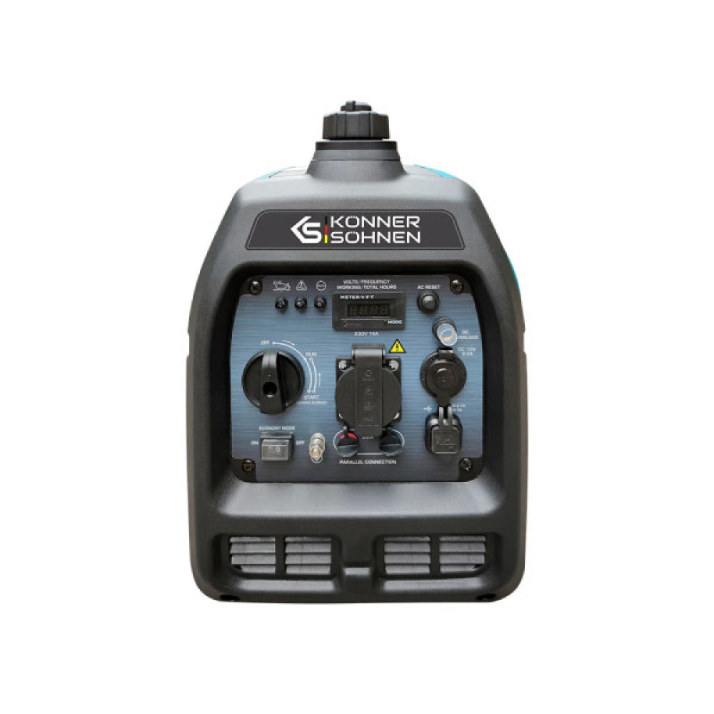 Генератор бензиновий інверторний Konner&Sohnen KS 2100IS, 230В, 2.0кВт, ручний стартер, 18.5кг