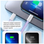 Дата кабель USB-C to Lightning 1.0m 27W purple ColorWay (CW-CBPDCL061-PU) Дата кабель USB-C to Lightning 1.0m 27W purple ColorWay (CW-CBPDCL061-PU)