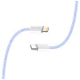 Дата кабель USB-C to Lightning 1.0m 27W purple ColorWay (CW-CBPDCL061-PU) Дата кабель USB-C to Lightning 1.0m 27W purple ColorWay (CW-CBPDCL061-PU)