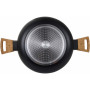 Сотейник Bergner Earth black з кришкою 28 см (BG-32038-BK)