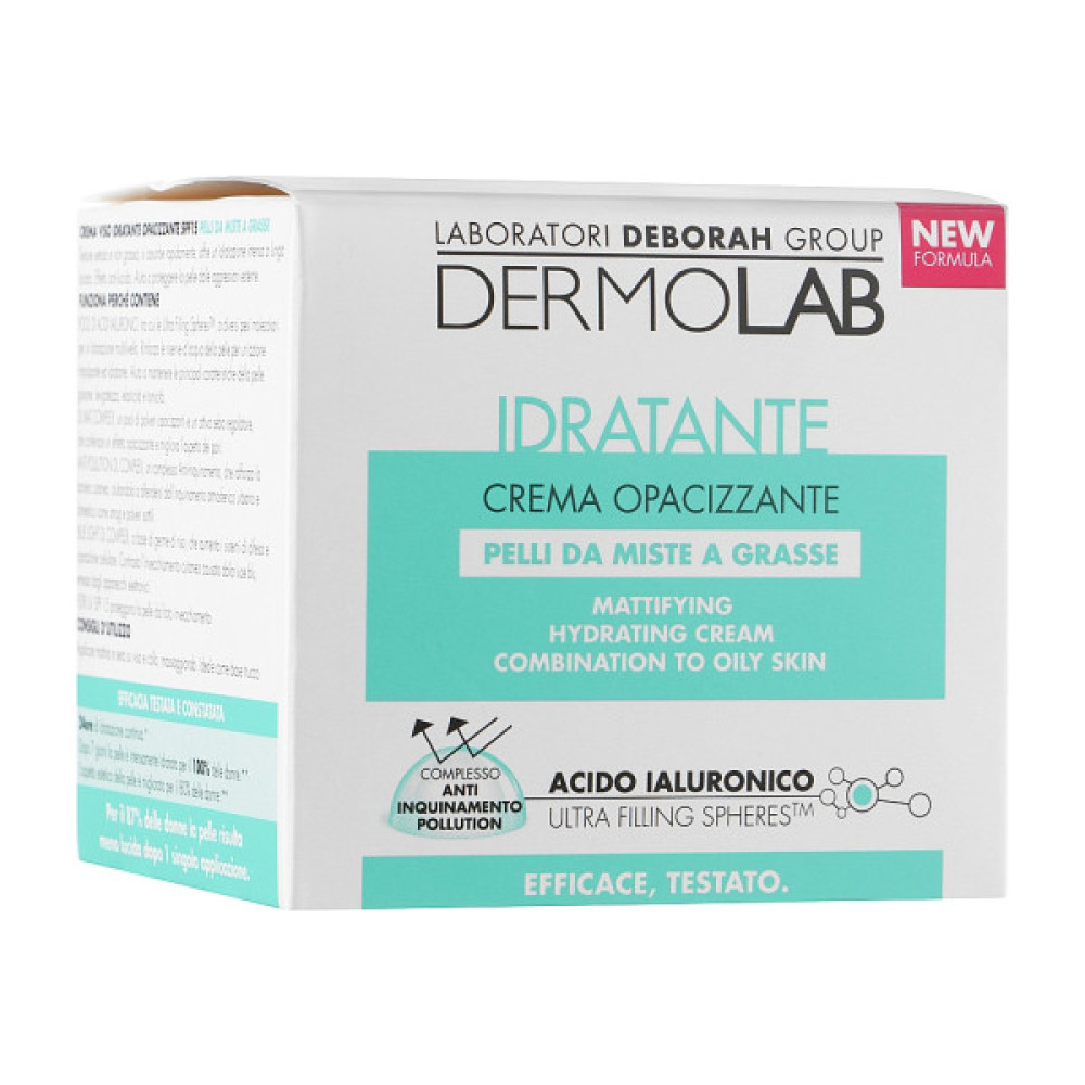 Крем для обличчя Dermolab Mattiying Hydrating Cream SPF 15 Матуючий зволожуючий 50 мл (8009518247077)