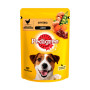 Вологий корм для собак Pedigree Курка та овочі в соусі 100 г (5900951017322) Вологий корм для собак Pedigree Курка та овочі в соусі 100 г (5900951017322)