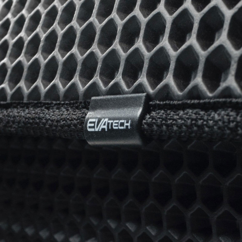 Сумка-органайзер EVAtech L-PRO 32x75x30 см. Сота чорна з чорним кантом (BS13641OL3SBB)