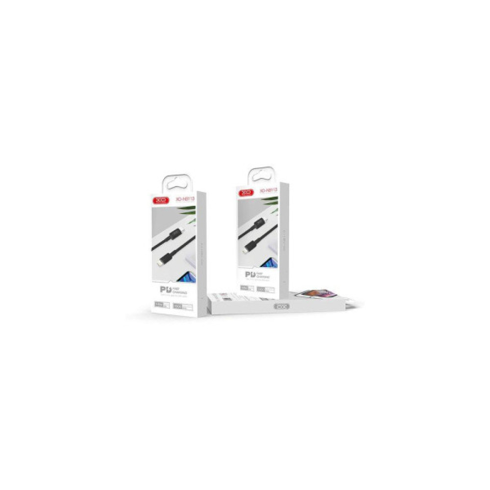 Дата кабель USB-C to Lightning 1.0m PD18W XO (XO-NB113-TC-1)