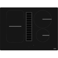 Варильна повверхня Franke індукційна, 70см, розширена зона, вбудована витяжка, Booster, 1050м.куб/год, A++, автовідключення, чорний