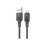 Дата кабель USB 2.0 AM to Micro 5P 1.0m Assistant silicone X101 black HOCO (6942007604055)