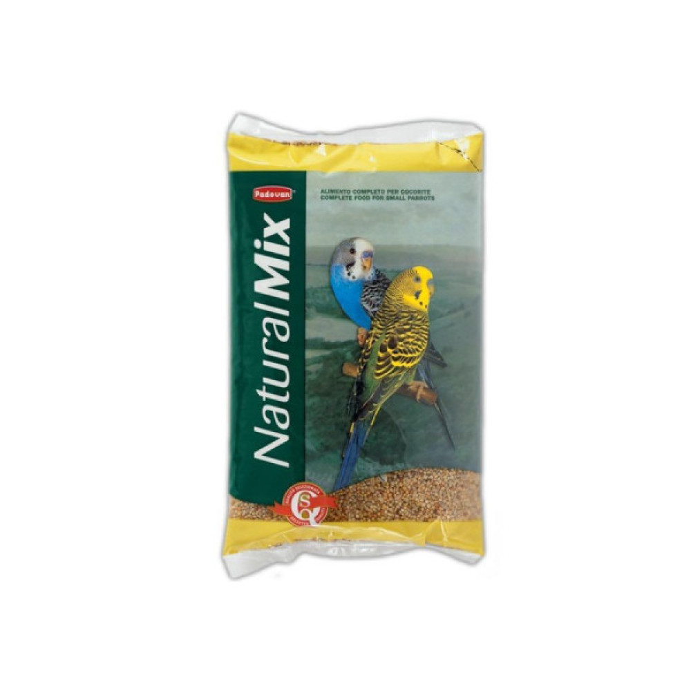 Корм для птахів Padovan NatMix cocorite для хвилястих папуг 1 кг (8001254001210)