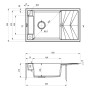 Мийка кухонна Deante Magnetic (ZRM T113) Мийка кухонна Deante Magnetic (ZRM T113)