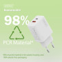 Зарядний пристрій Digitus 1xUSB-C + 1xUSB 30W GaN (DA-10301)
