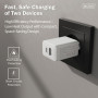 Зарядний пристрій Digitus 1xUSB-C + 1xUSB 30W GaN (DA-10301)