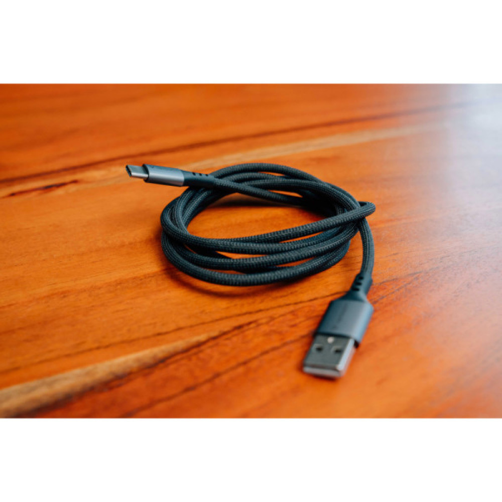 Дата кабель USB 2.0 AM to USB-C 1.2m black Verbatim (31843)