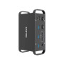 Порт-реплікатор Canyon Docking Station with 14 ports, with Type C female*4, USB3.0*2, USB2.0*2 (CNS-HDS95ST) Порт-реплікатор Canyon Docking Station with 14 ports, with Type C female*4, USB3.0*2, USB2.0*2 (CNS-HDS95ST)