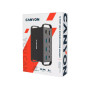 Порт-реплікатор Canyon Docking Station with 14 ports, with Type C female*4, USB3.0*2, USB2.0*2 (CNS-HDS95ST) Порт-реплікатор Canyon Docking Station with 14 ports, with Type C female*4, USB3.0*2, USB2.0*2 (CNS-HDS95ST)