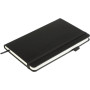 Книга записна Buromax Etalon 125x195 мм 96 аркушів в лінію обкладинка зі штучної шкіри Чорна (BM.291260-01) Книга записна Buromax Etalon 125x195 мм 96 аркушів в лінію обкладинка зі штучної шкіри Чорна (BM.291260-01)
