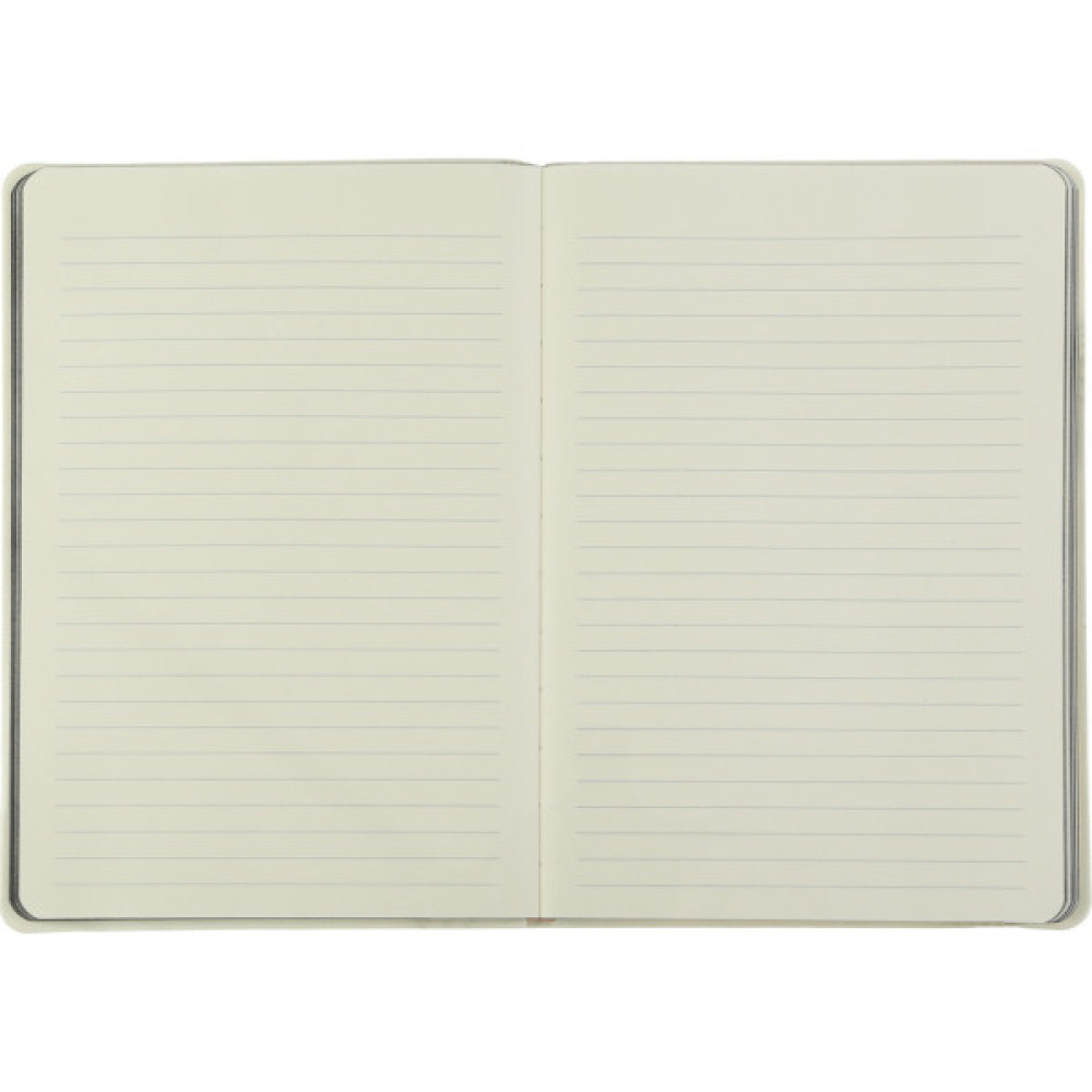 Книга записна Buromax Etalon 125x195 мм 96 аркушів в лінію обкладинка зі штучної шкіри Чорна (BM.291260-01)
