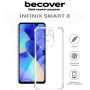 Чохол до мобільного телефона BeCover Anti-Shock Infinix Smart 8 (X6525) Clear (710604) Чохол до мобільного телефона BeCover Anti-Shock Infinix Smart 8 (X6525) Clear (710604)