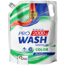 Гель для прання Pro Wash Color Дой-пак 2 кг (4823128002444) Гель для прання Pro Wash Color Дой-пак 2 кг (4823128002444)