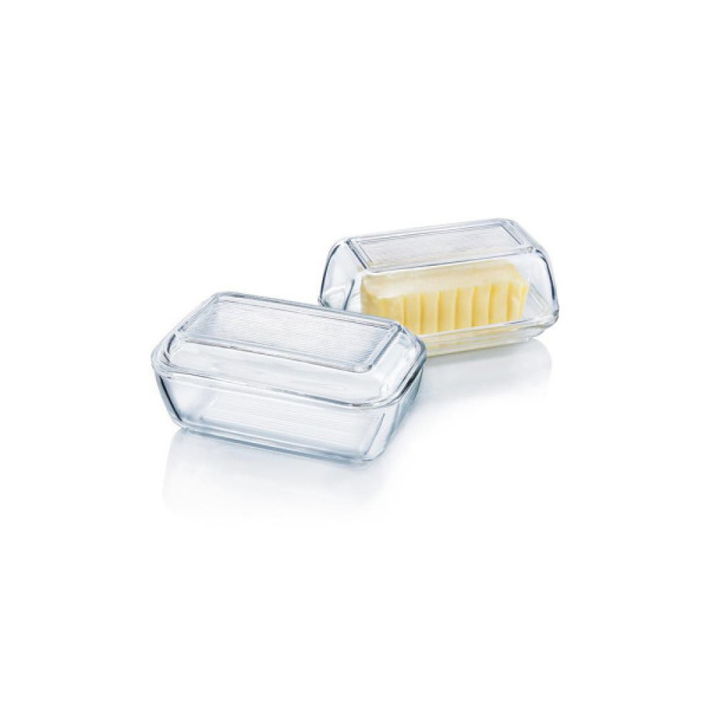 Маслянка кухонна Luminarc Butter Clear 17 см (N3913)