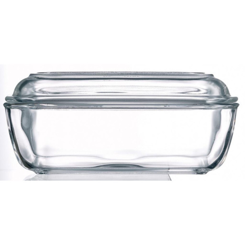 Маслянка кухонна Luminarc Butter Clear 17 см (N3913)