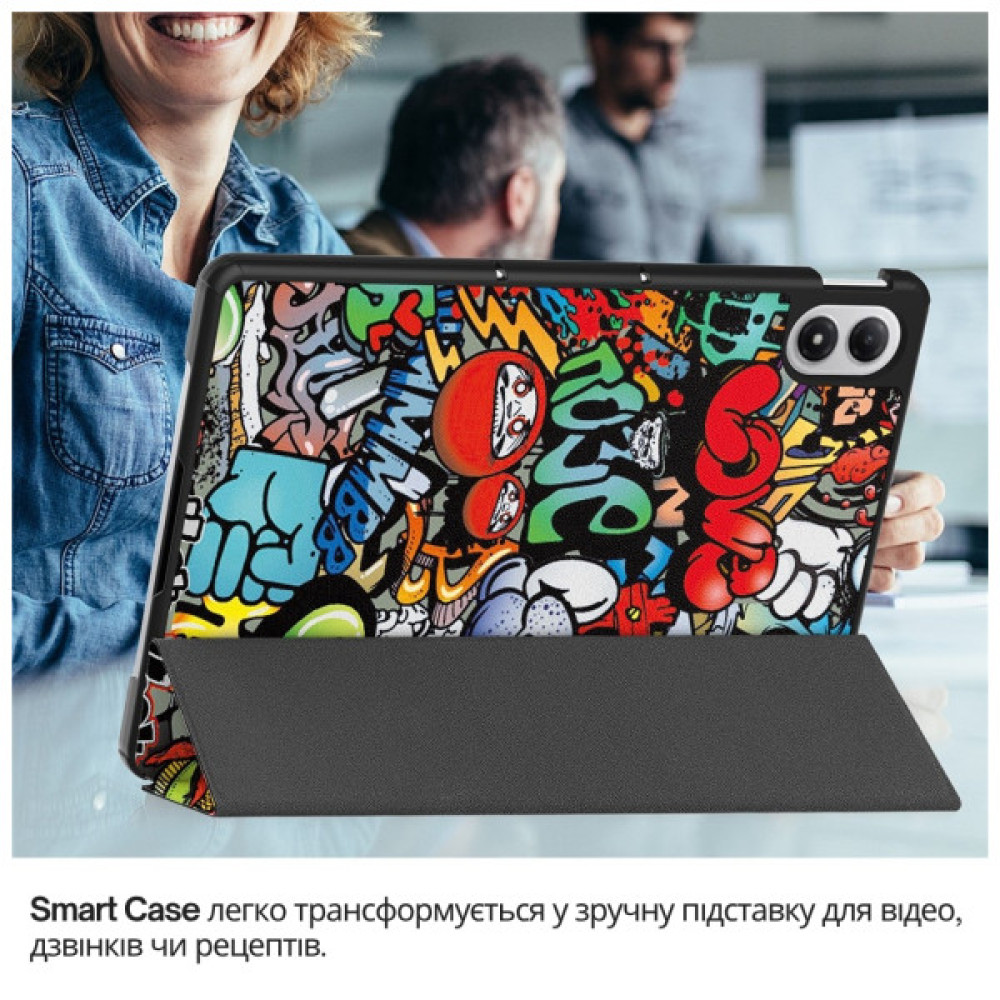 Чохол до планшета BeCover Smart Case Xiaomi Redmi Pad 2 Pro 12.1" Graffiti (714639)