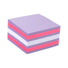 Папір для нотаток Axent з липким шаром 75x75 мм 450 аркушів Асорті-3 (2326-63-A)