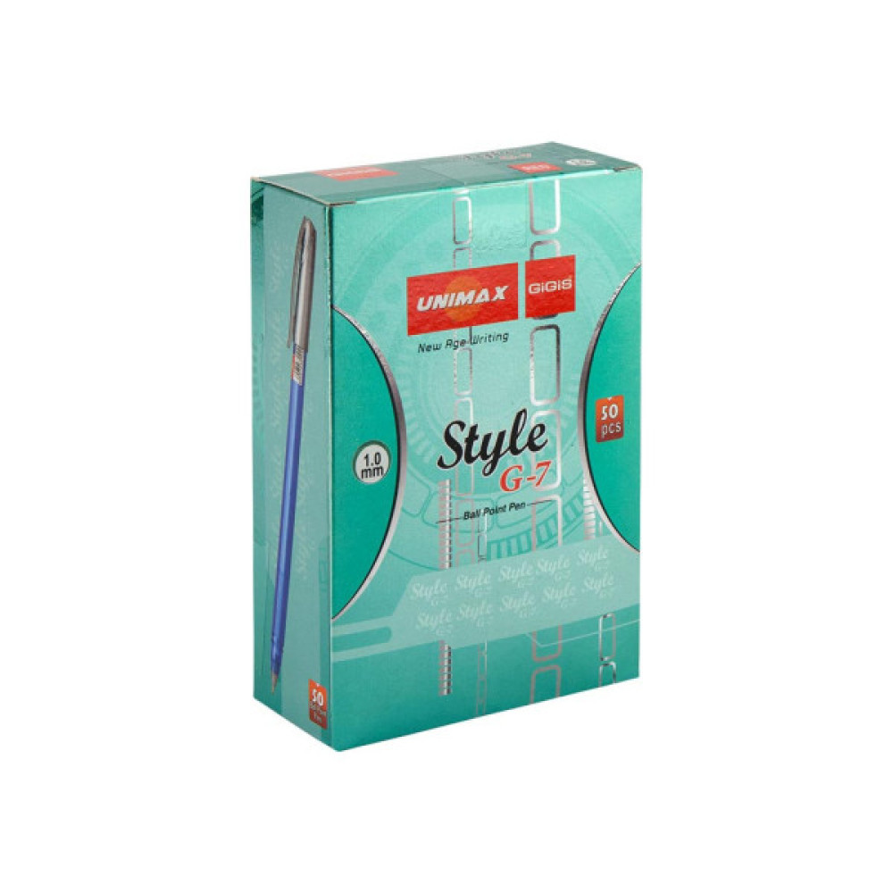 Ручка кулькова Unimax Style G7, фіолетова (UX-103-11)