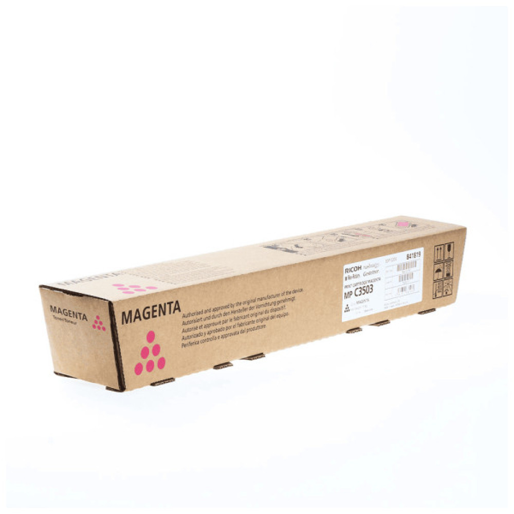 Тонер-картридж Ricoh MPC3003/MPC3503/MPC3004 Magenta 18K (841831/841819) Тонер-картридж Ricoh MPC3003/MPC3503/MPC3004 Magenta 18K (841831/841819)