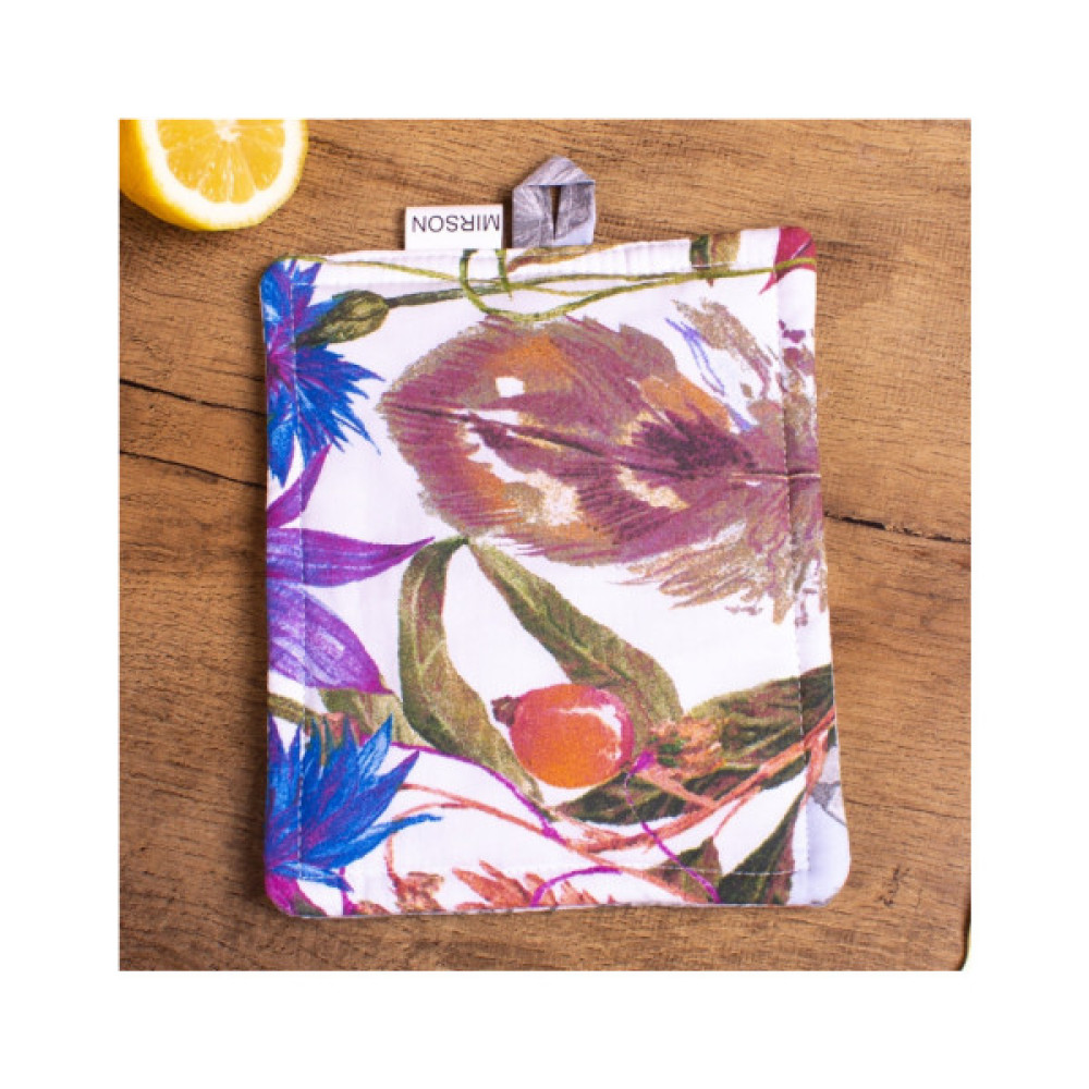 Кухонна прихватка MirSon Набір №7009 бязь прихватка 17х17 см + рукавичка-прихватка 27х17 см (2200006772767)