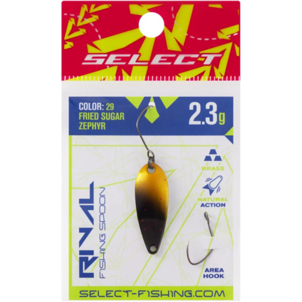 Блешня Select Rival 2.3g 30mm 29 Fried Sugar Zephyr (1870.80.22)