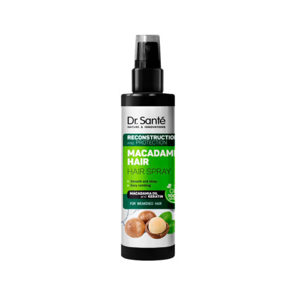 Спрей для волосся Dr. Sante Macadamia Hair Відновлення та захист 150 мл (4823015932939)