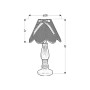 Настільна лампа Candellux 41-84378 LOLA (41-84378) Настільна лампа Candellux 41-84378 LOLA (41-84378)