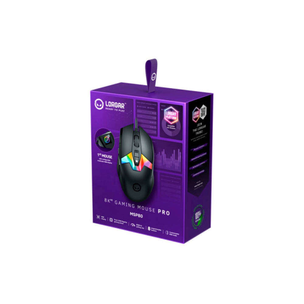 Мишка Lorgar MSP80 Pro USB Black (LRG-MSP80-BK)