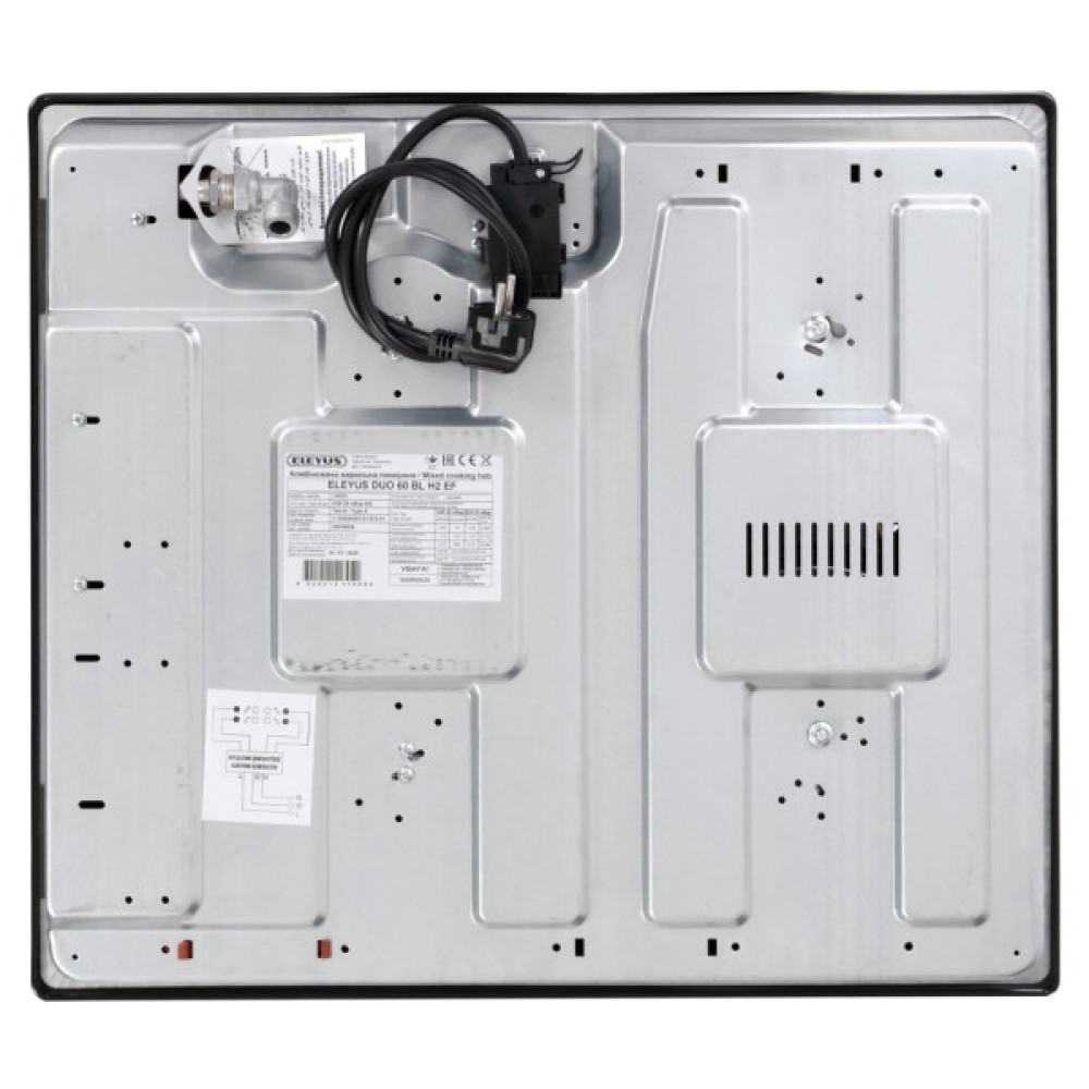 Варочна поверхня Eleyus DUO 60 BL H2 EF