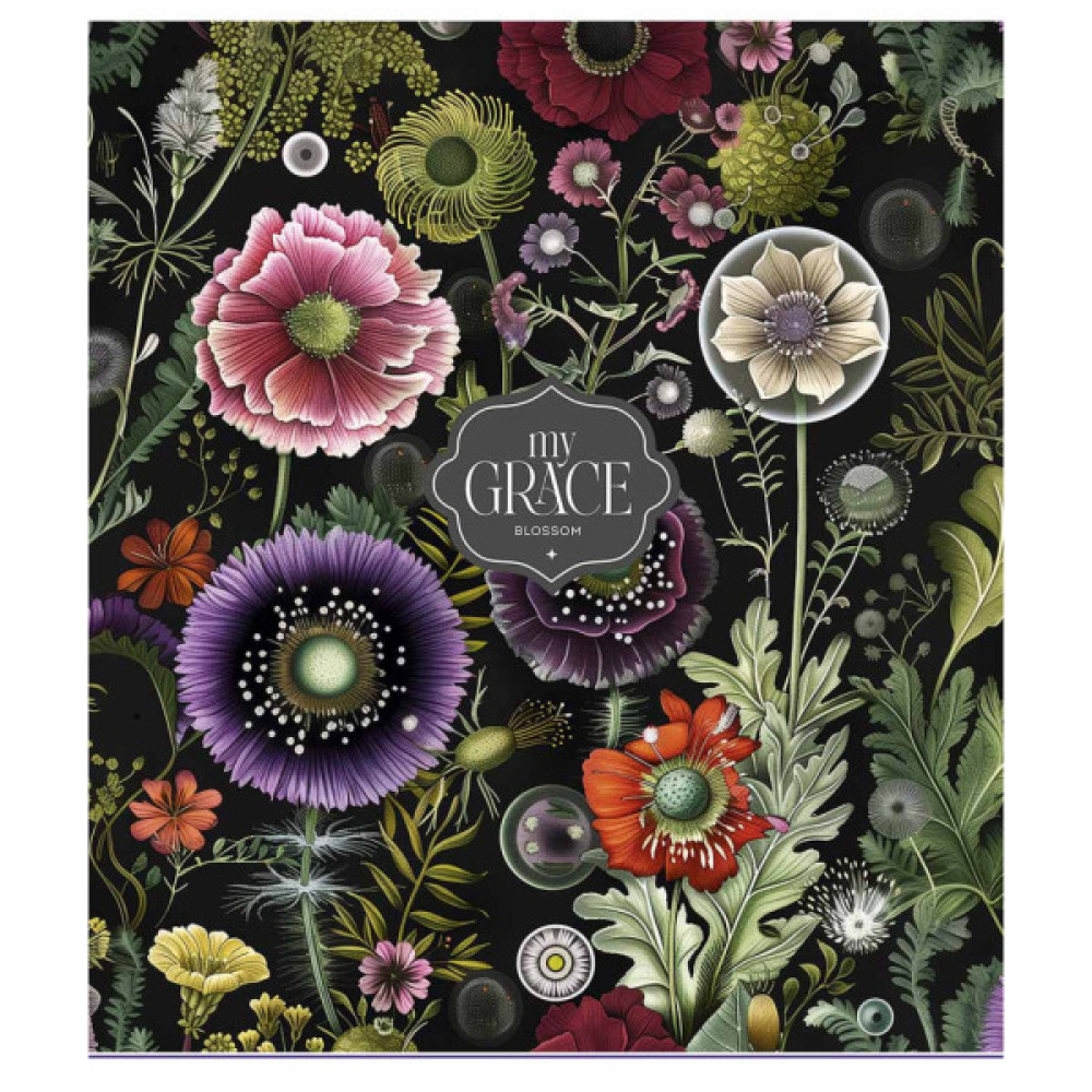 Зошит Школярик My Grace 96 аркушів клітинка (096-3539K)