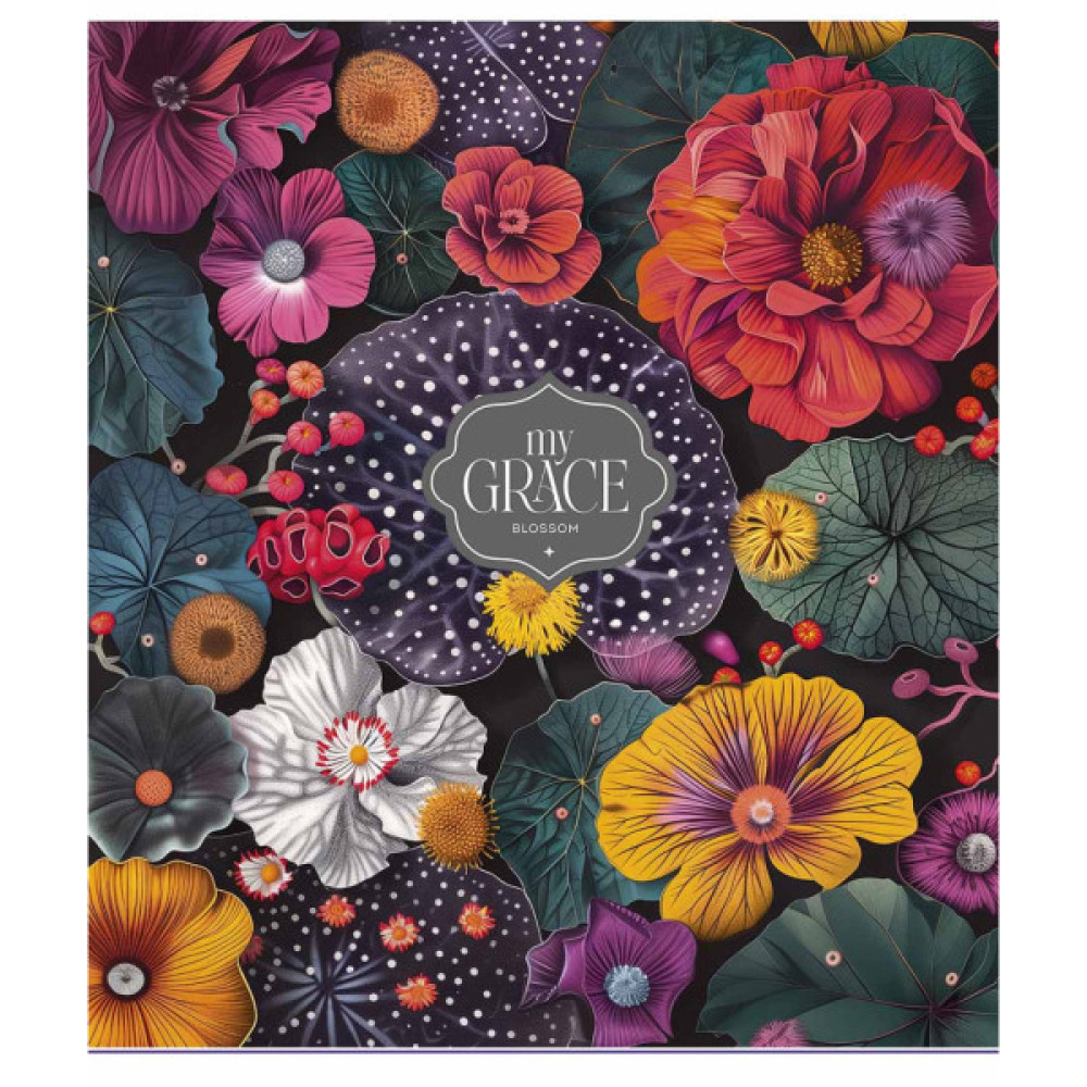 Зошит Школярик My Grace 96 аркушів клітинка (096-3539K)