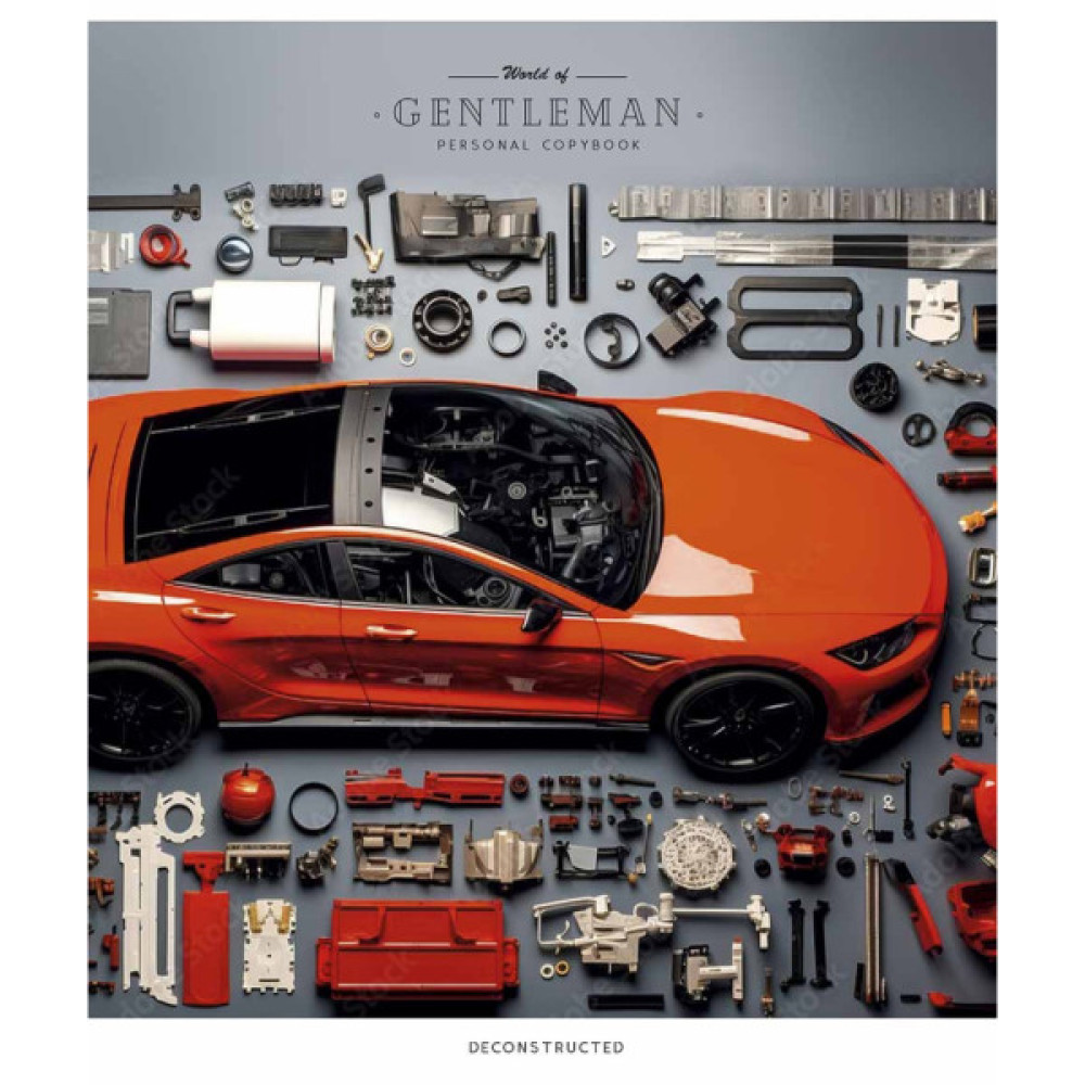 Зошит Школярик Detalization 96 аркушів лінія (096-3369L)