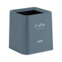 Кошик для паперів Axent Настільний контейнер для сміття, квадратний, сірий (2132-03-A)