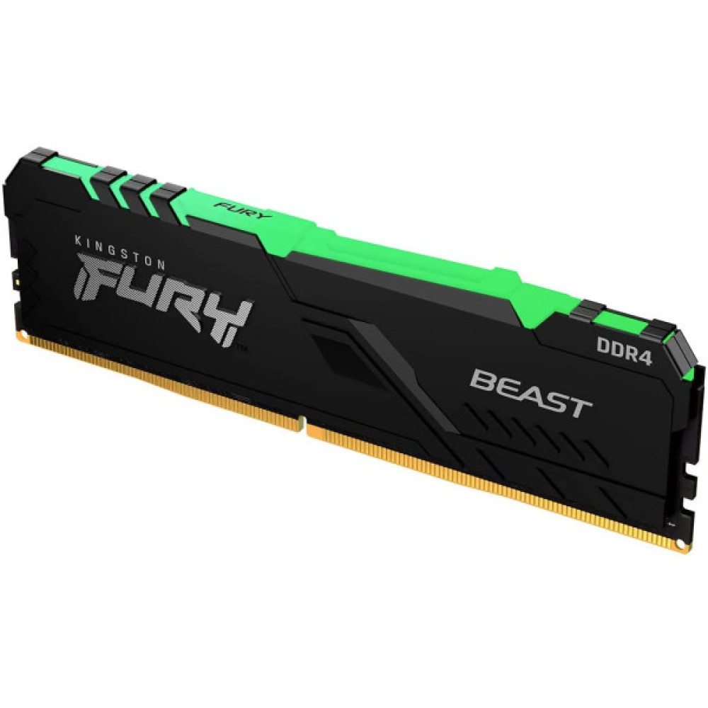 Пам'ять ПК Kingston DDR4 32GB 3600 FURY Beast RGB