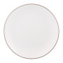 Тарілка Ardesto Asti, 26.9см, кераміка, білий (AR1427AW)