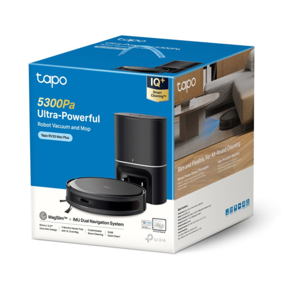 Пилосос TP-Link Tapo RV20 Max Plus