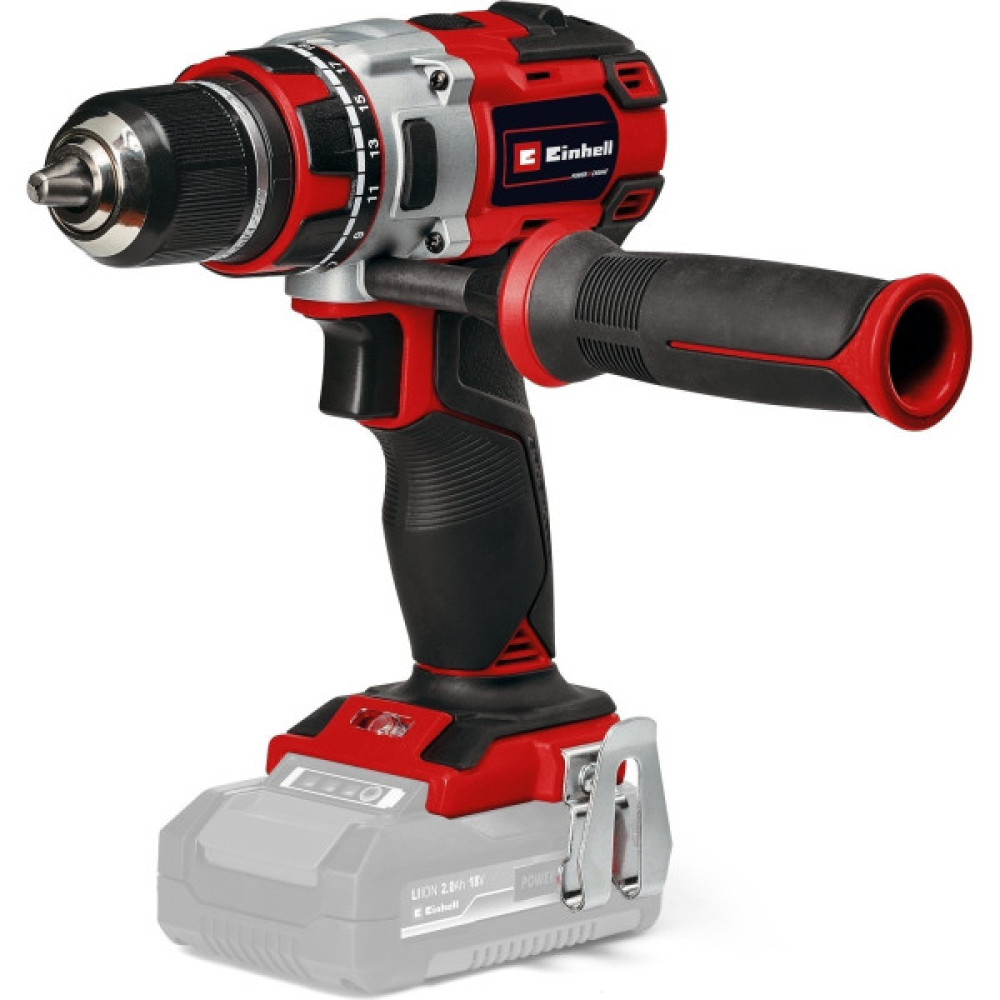 Шурупокрут-дриль акумуляторний Einhell Professional TP-CD 18/80 Li BL - Solo PXC 18В безщіткова 80Нм 0-500/0-1800об·хв 1.4кг без АКБ та ЗП