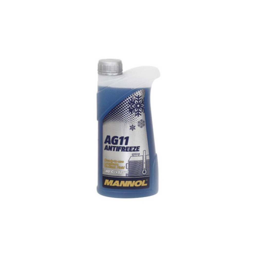Антифриз Mannol AG 11 (-40) Longterm син, 1л (MN4011-1)