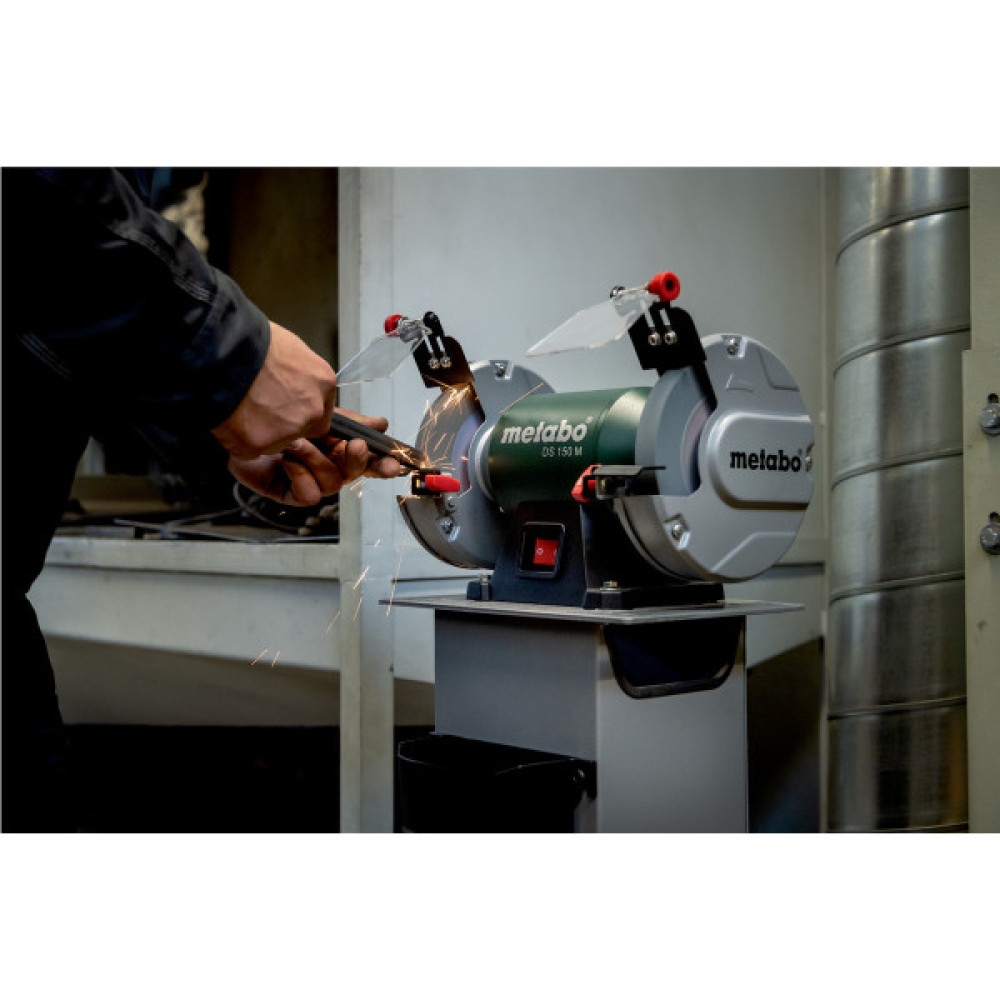 Верстат заточувальний Metabo DS 125 M 200Вт коло 125х20мм 2980об·хв 6.7кг