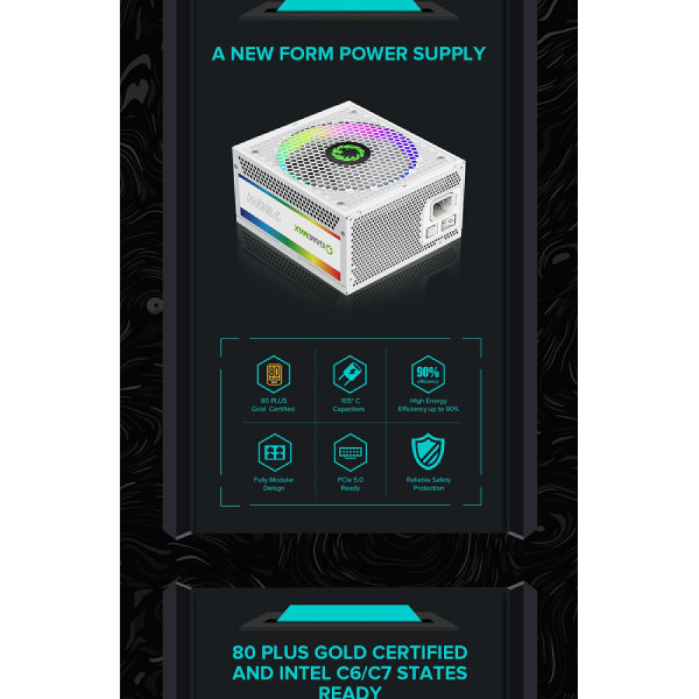 GAMEMAX RGB 750 PRO WH (ATX3.1PCIe5.1)