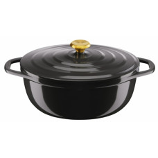 Каструля Tefal Air з кришкою 5.7л чорний (E2558904)